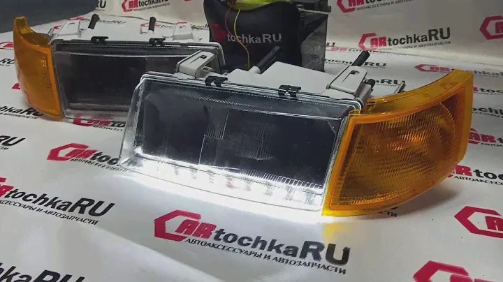 🔝BLACK TUNING фары с дневными ходовыми огнями и бегущими поворотниками❗️ - ВАЗ 2110/11/12.