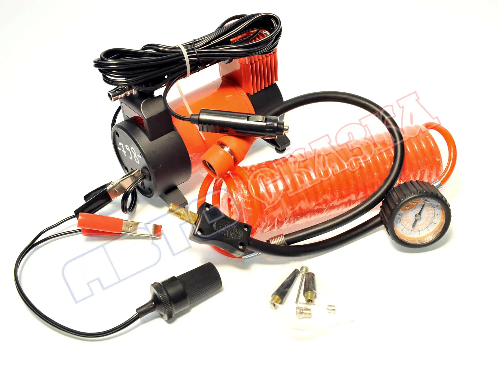 Компрессор АГРЕССОР 35л/мин 12V/10Атм, AGR-35